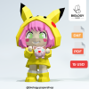 ANYA PIKACHU Y PELUCHE
