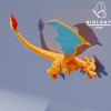 CHARIZARD PAPERCRAFT - Imagen 4