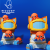 GATO BUZO CON PULPOS - Imagen 2