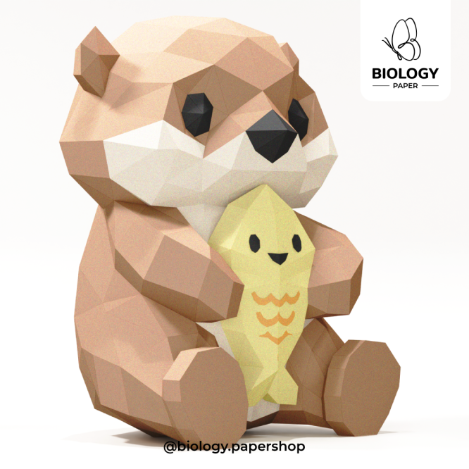 linda nutria cute - Imagen 3