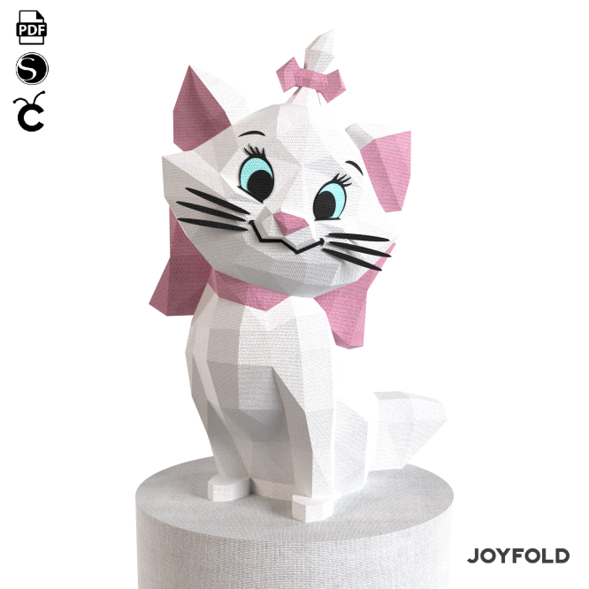 Marie Aristogatos Papercraft