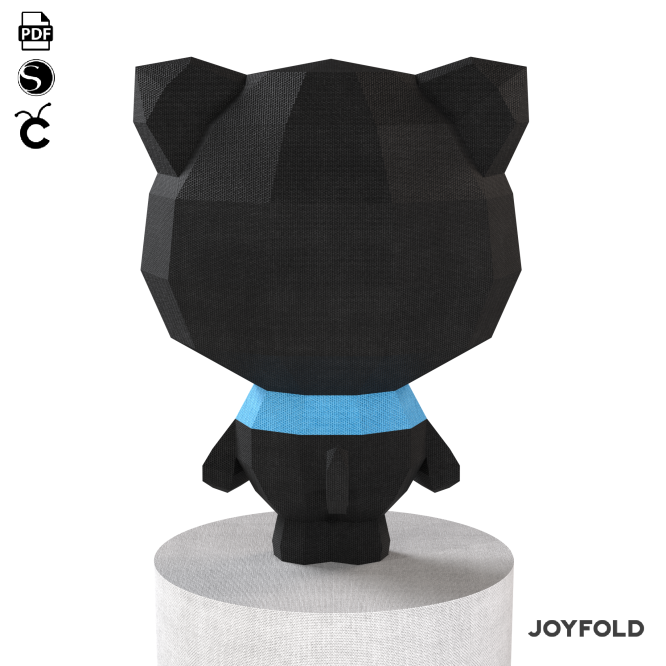 Chococat Papercraft - Imagen 3