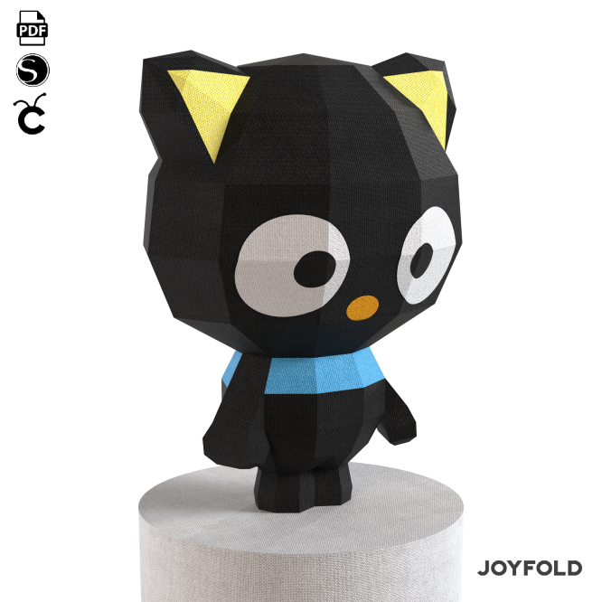 Chococat Papercraft - Imagen 2